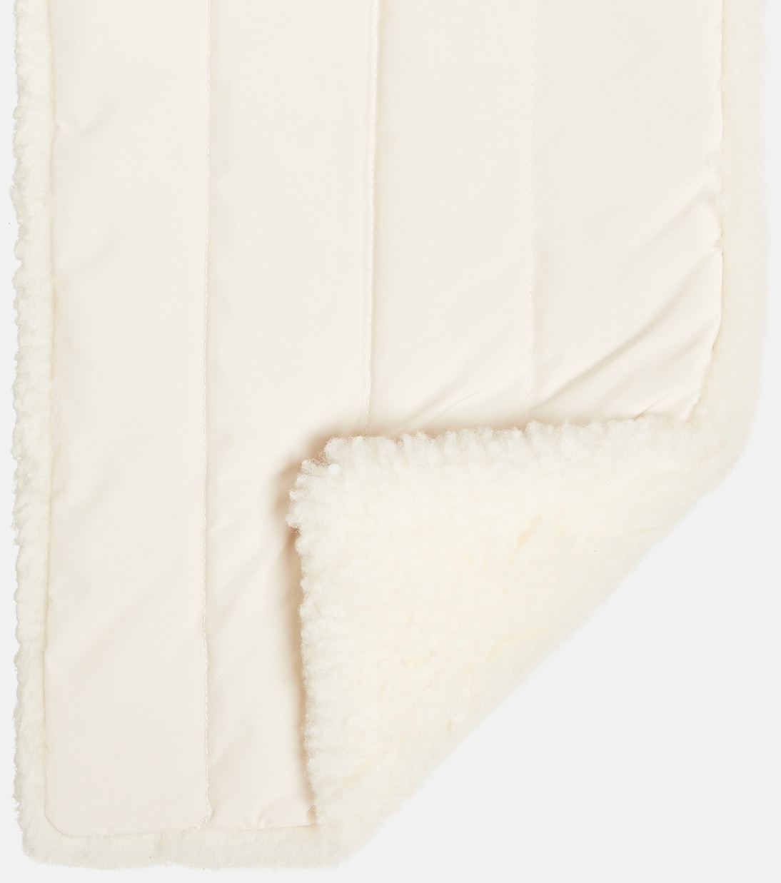 Sciarpa imbottita in shearling | Yves Salomon