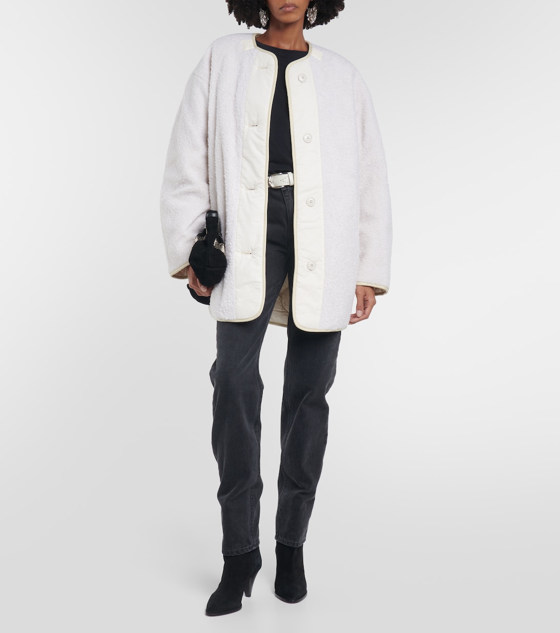 Chaqueta Himemma de borrego sintético | Marant Etoile