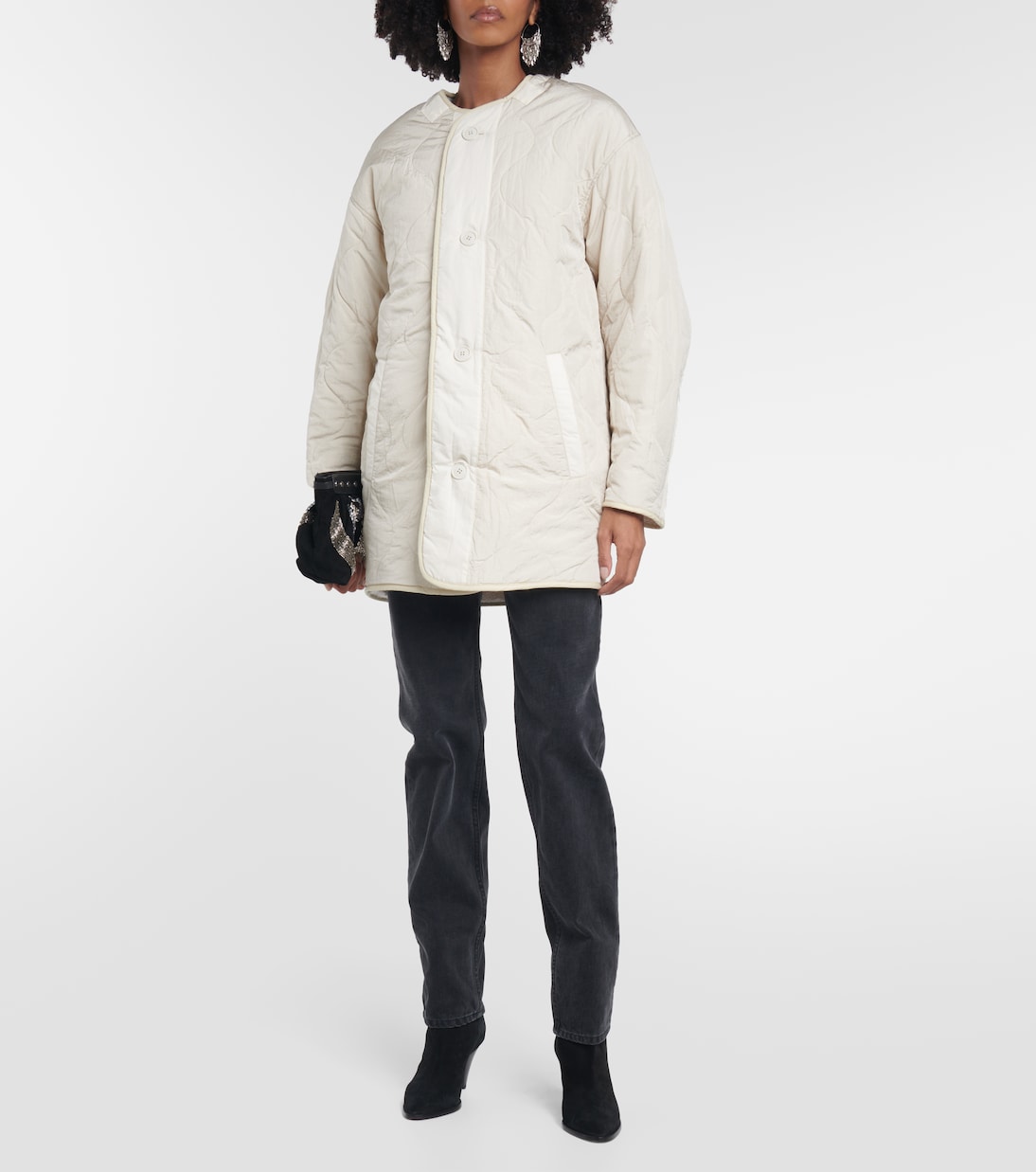 Chaqueta Himemma de borrego sintético | Marant Etoile