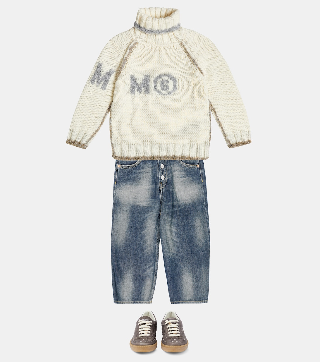 Wide-leg jeans | MM6 Maison Margiela Kids