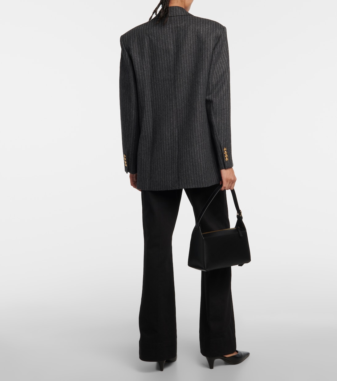 Boyfriend striped virgin wool jacket | Nili Lotan