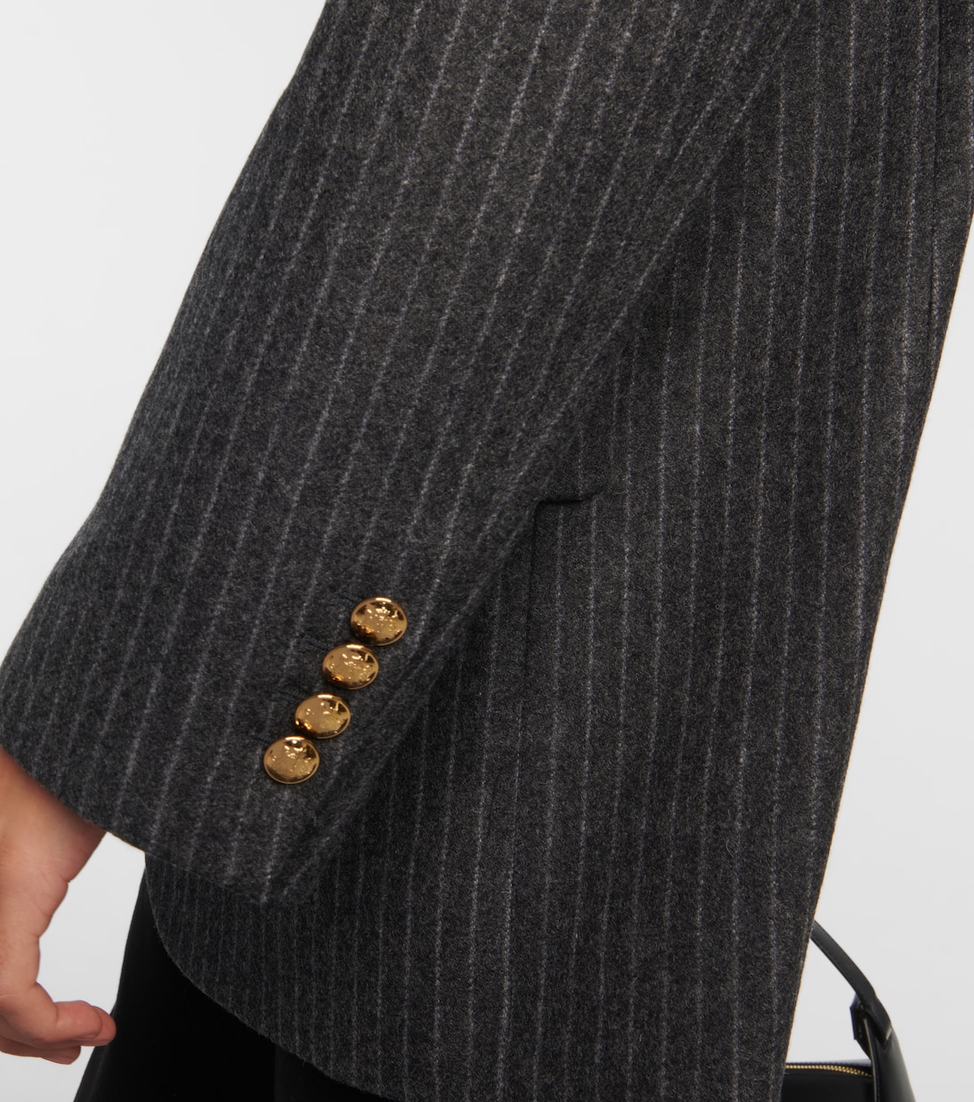 Boyfriend striped virgin wool jacket | Nili Lotan