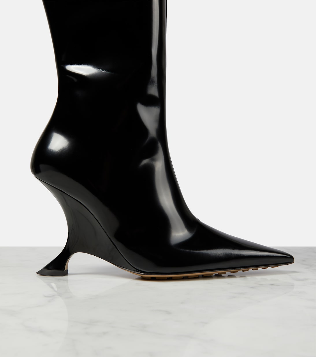 Stiefel Rocket aus Leder | Bottega Veneta