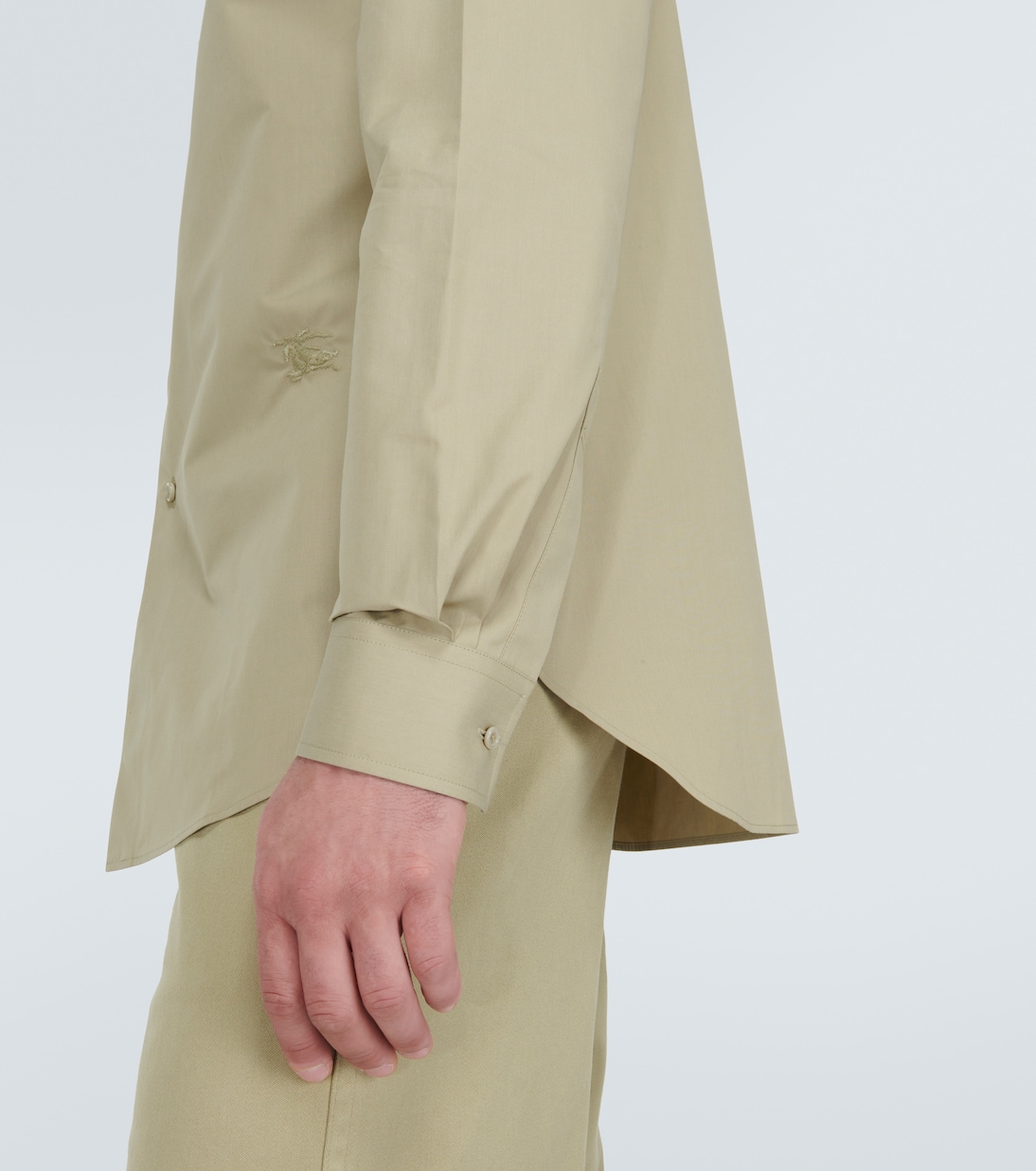 Camicia EKD in popeline di cotone | Burberry