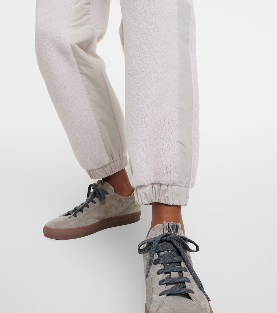 Wool-blend sweatpants | Brunello Cucinelli