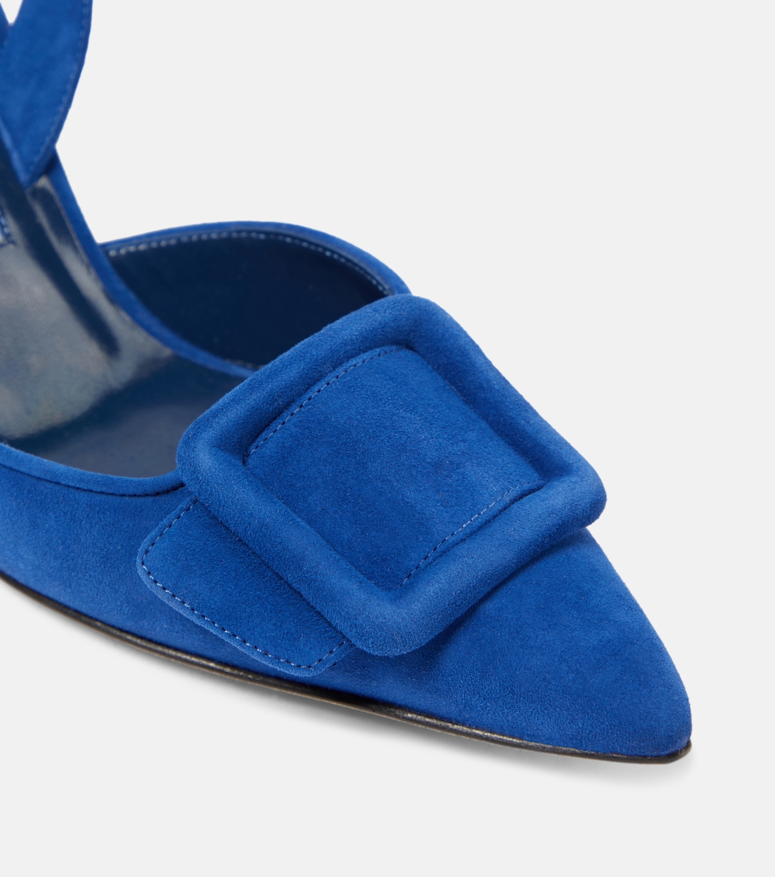 Slingback-Pumps Maysli aus Veloursleder | Manolo Blahnik