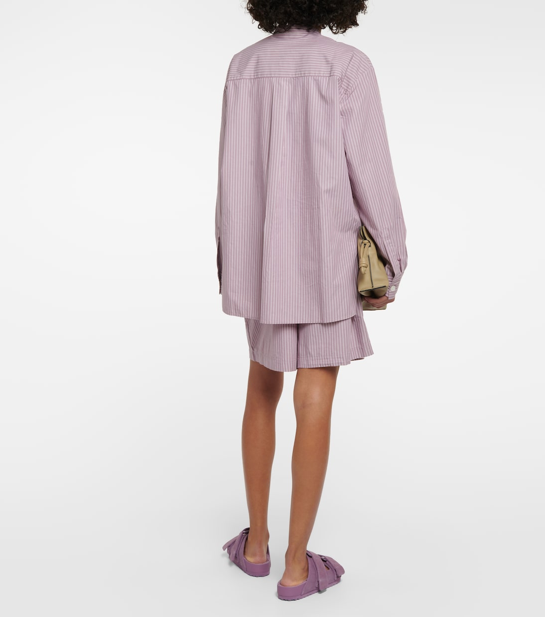 x Tekla camisa de pijama de algodón a rayas | Birkenstock 1774