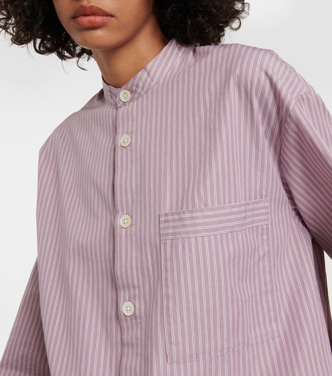 x Tekla camisa de pijama de algodón a rayas | Birkenstock 1774