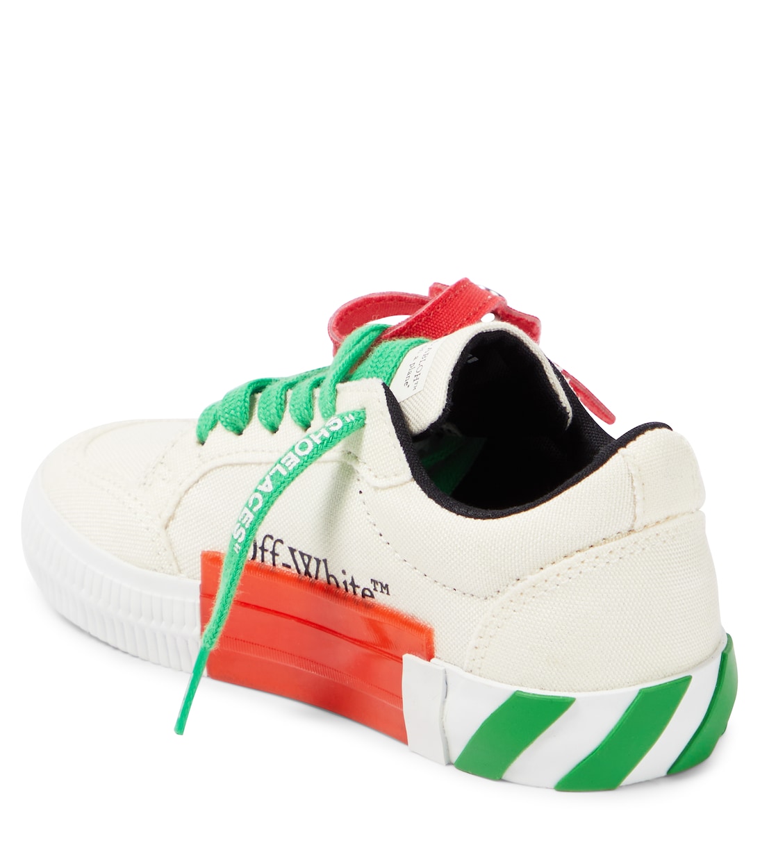 Low Vulcanized leather sneakers | Off-White Kids