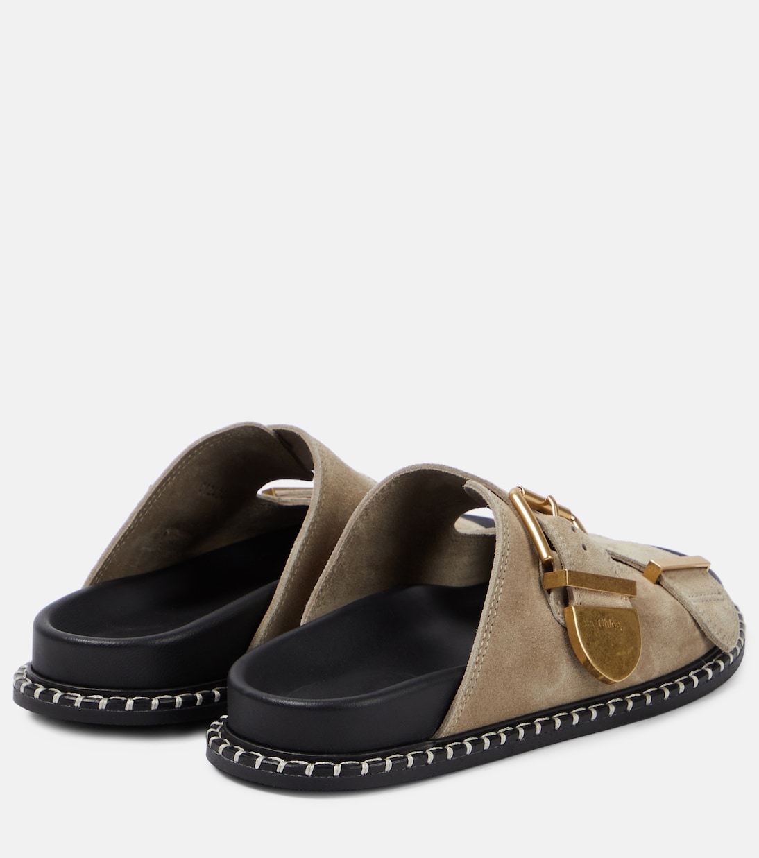 Rebecca suede slides | Chloé
