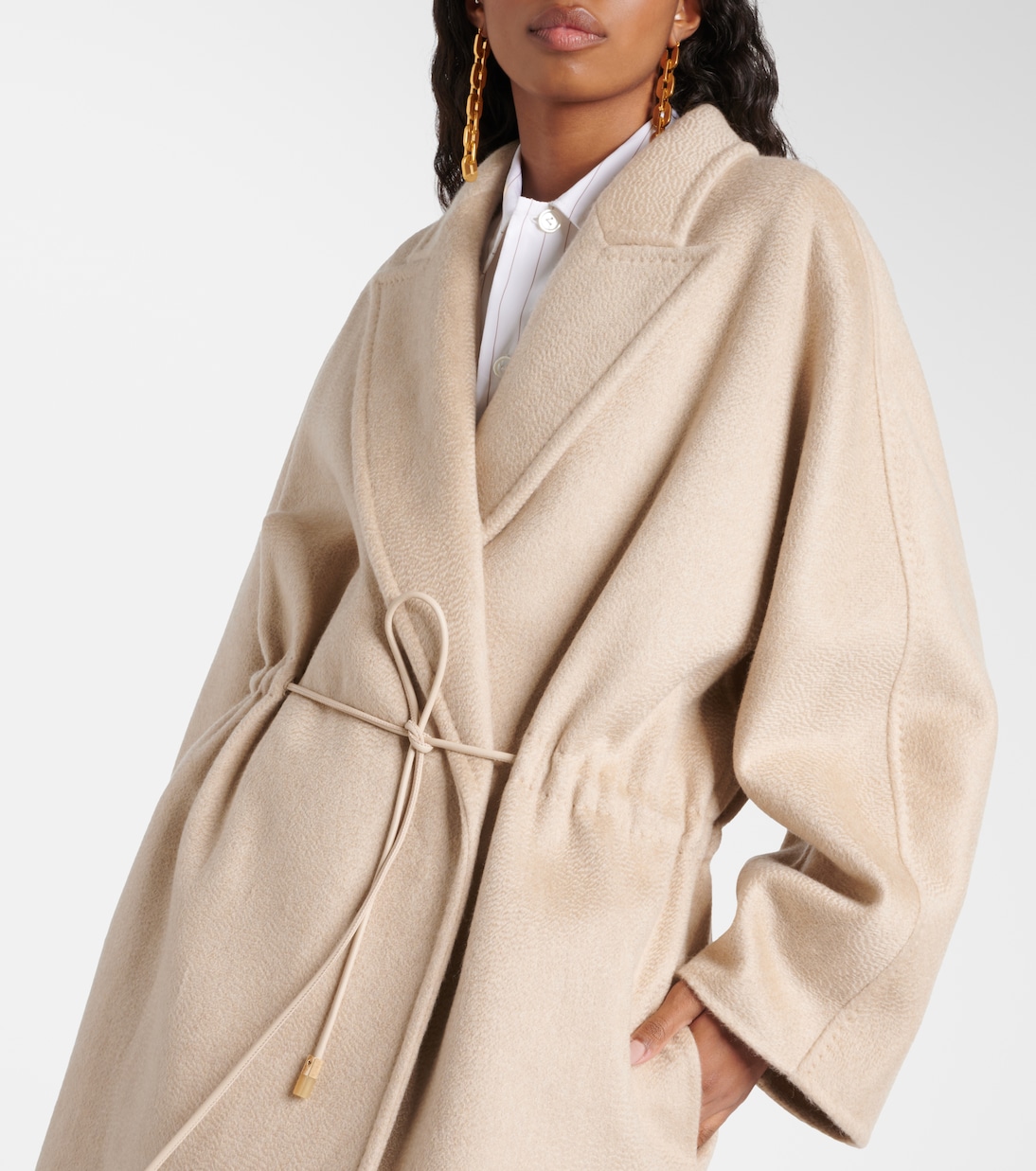 Abrigo oversized Bertone de cachemir | Max Mara