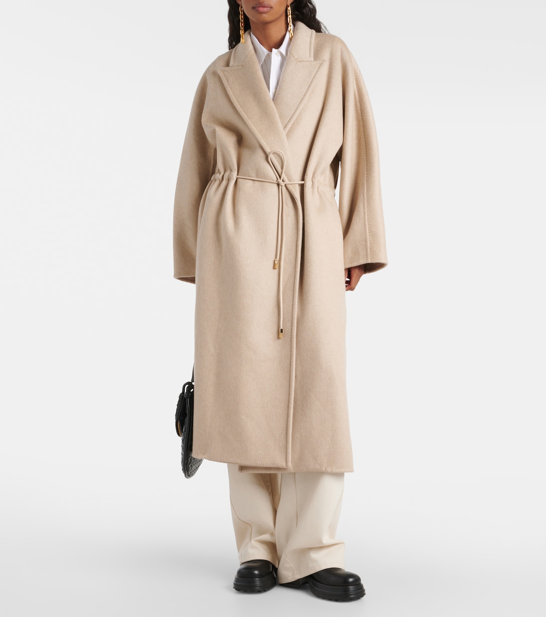 Abrigo oversized Bertone de cachemir | Max Mara