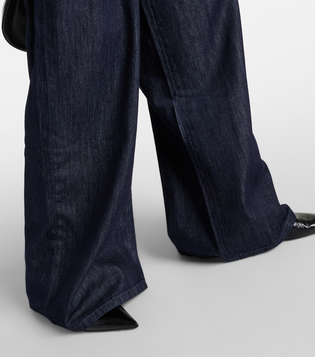 Jeans Nolan a gamba larga e vita alta | The Frankie Shop