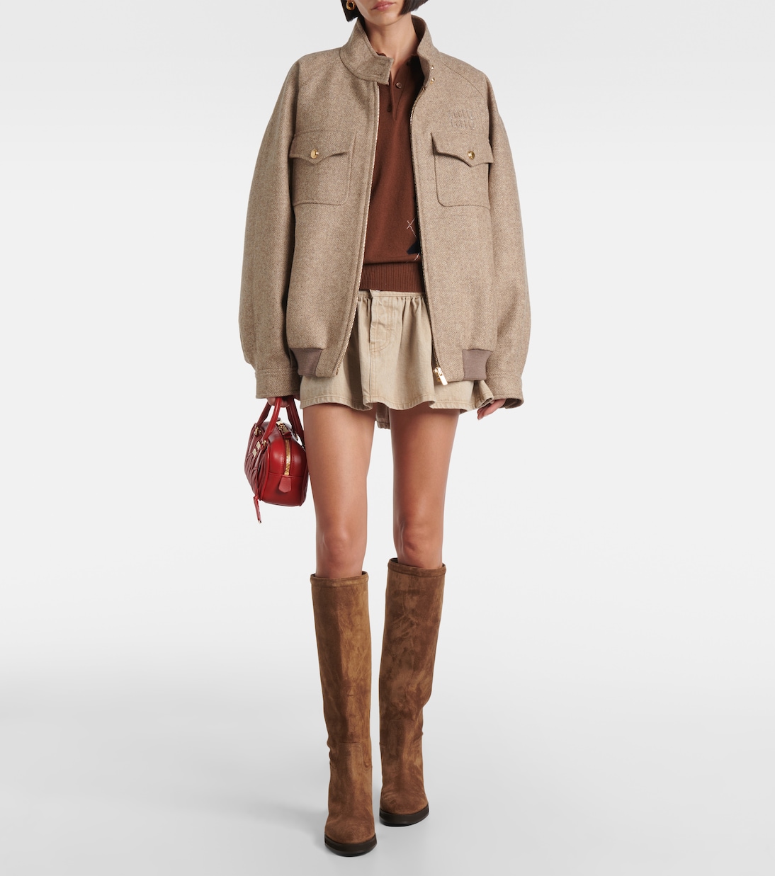 Botas altas Yasmin de ante | Jimmy Choo
