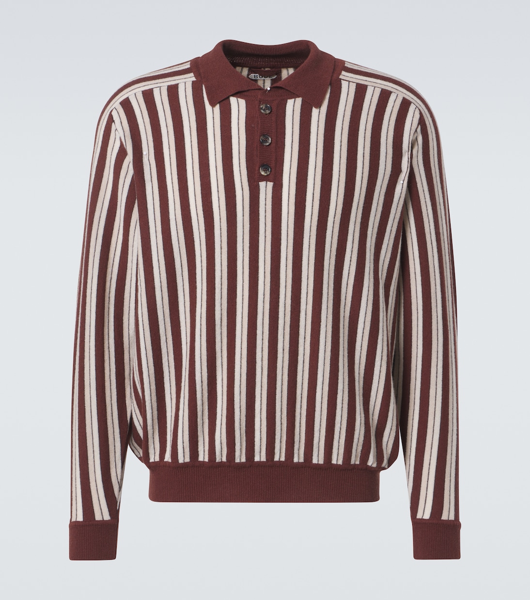 Polopullover Hogan Stripe aus Wolle und Kaschmir | Bode
