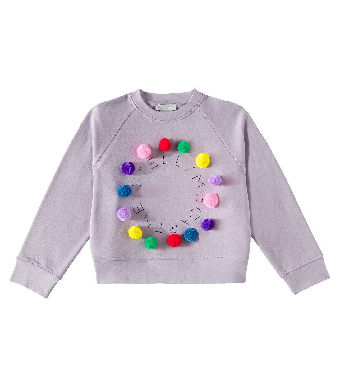 Sudadera en jersey de algodón con logo | Stella McCartney Kids