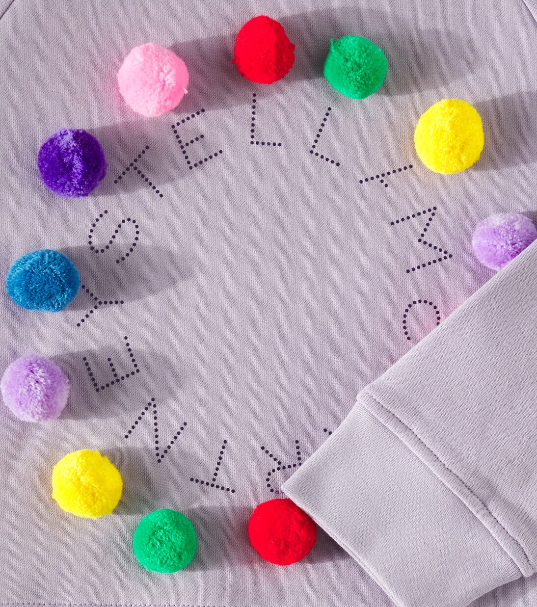 Sudadera en jersey de algodón con logo | Stella McCartney Kids