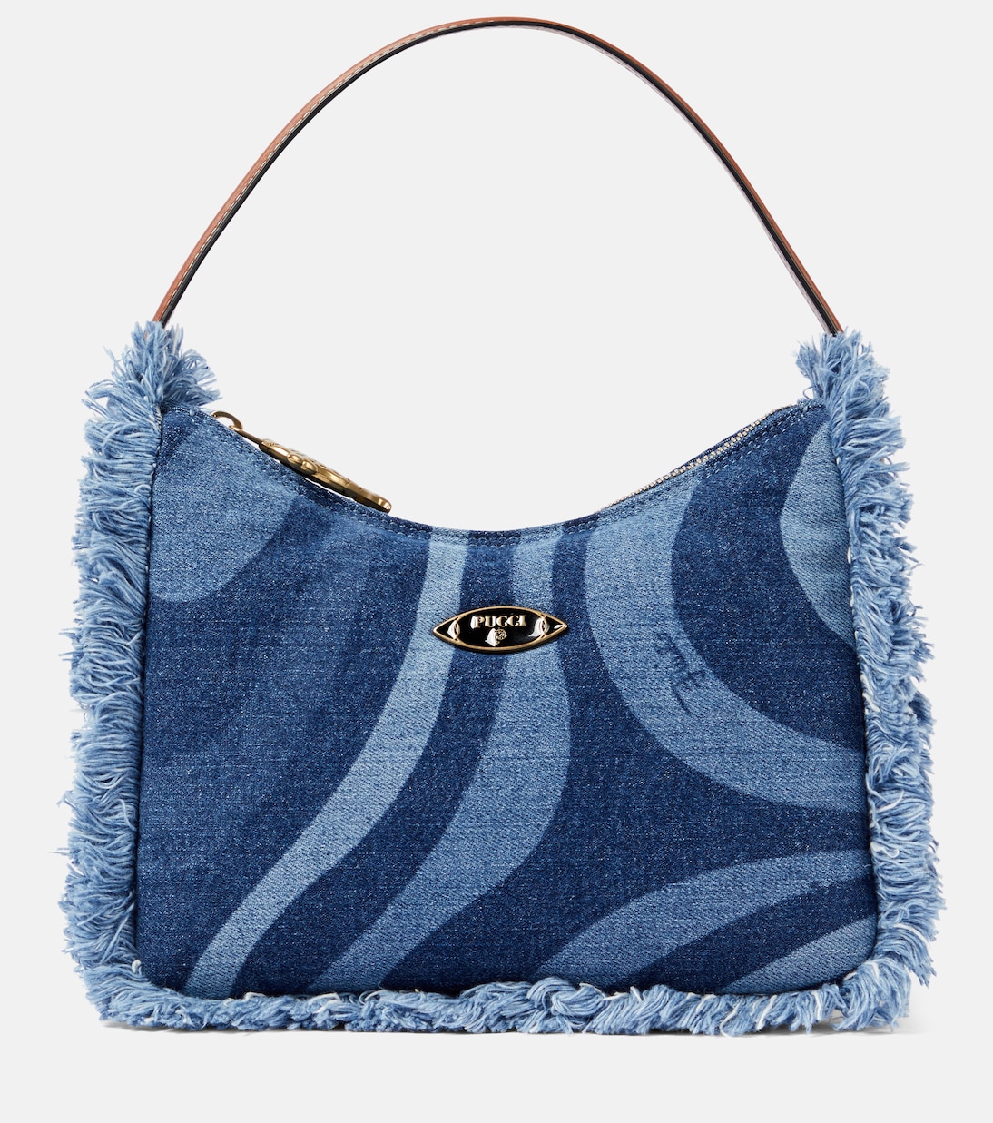 Sac Marmo en denim à franges | Pucci