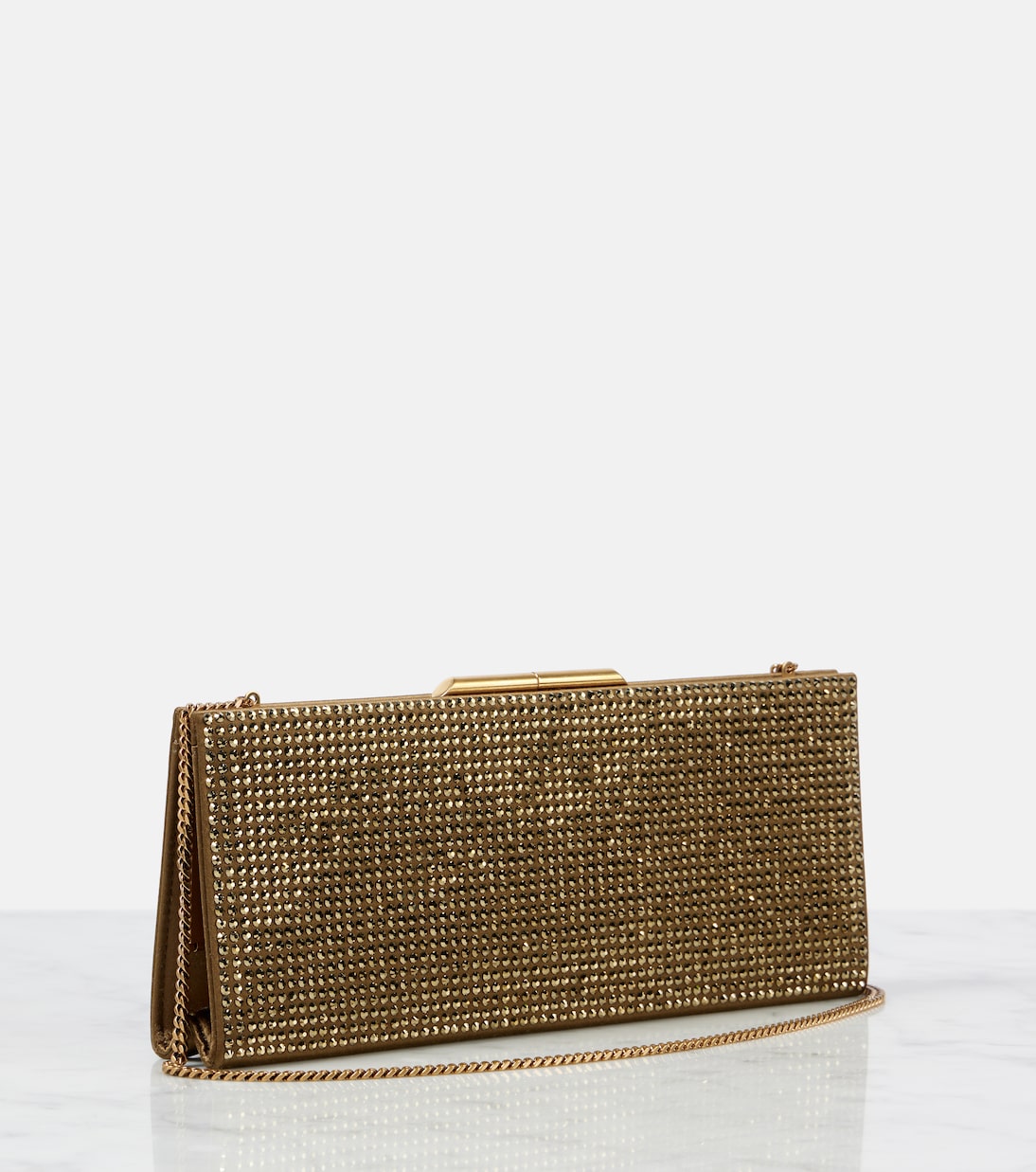 Pochette Midnight Small à cristaux | Saint Laurent