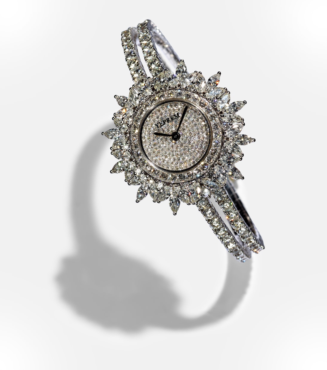 Montre Y-Momento en or blanc 18 ct et diamants | Yeprem