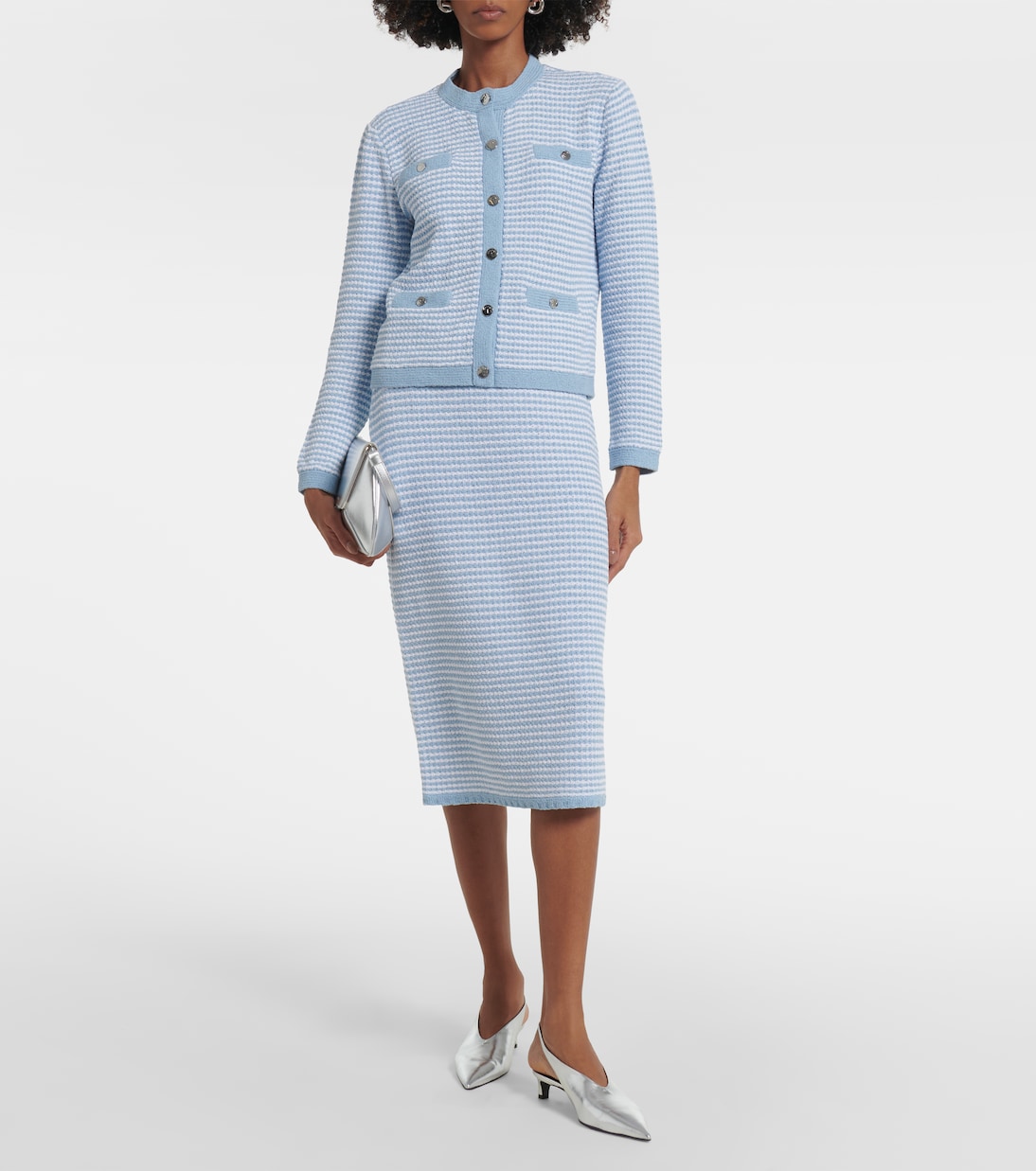 Cárdigan Kendra de mezcla de algodón | Tory Burch