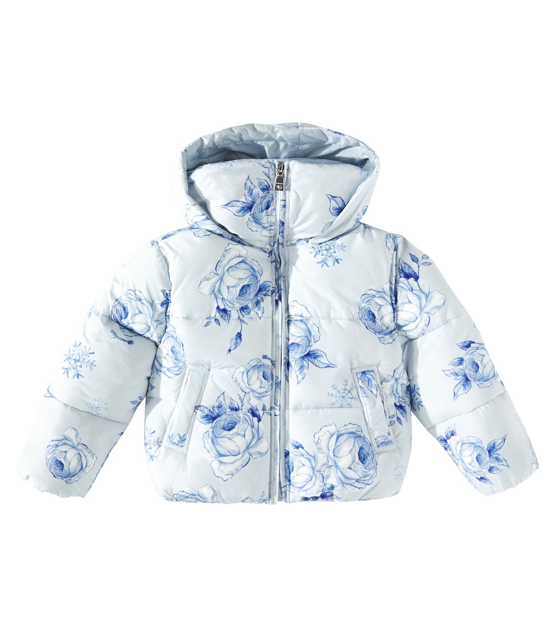 Chaqueta acolchada floral | Monnalisa