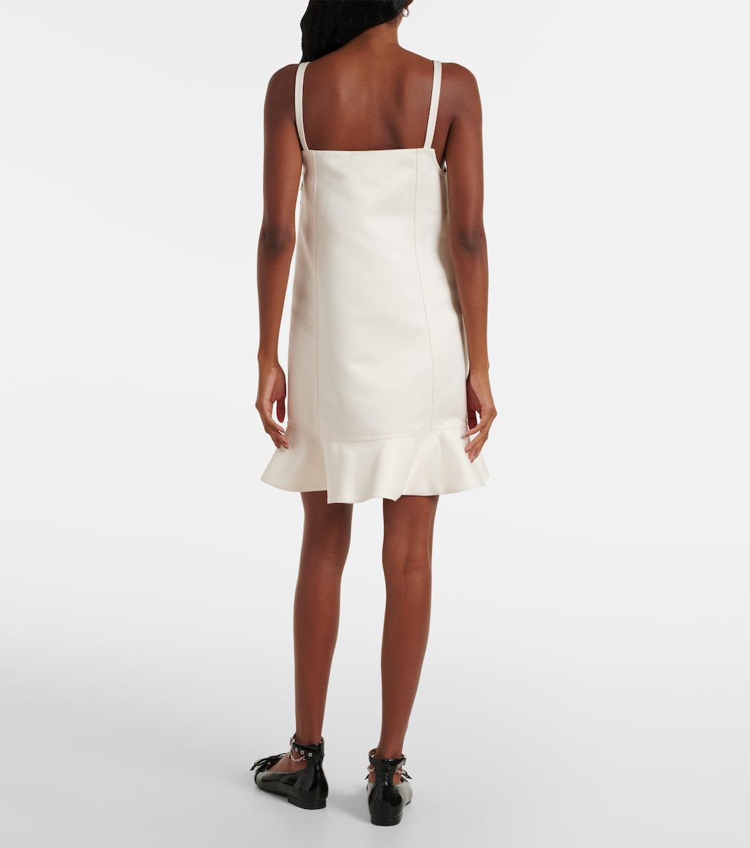 Robe en satin | Ganni