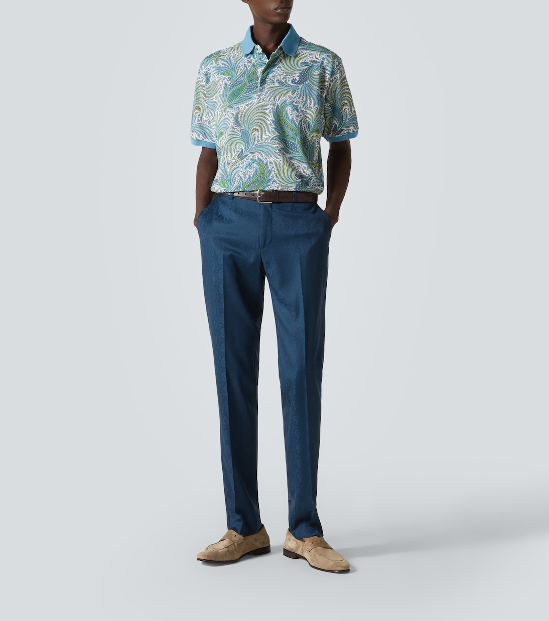 Roma paisley cotton polo shirt | Etro