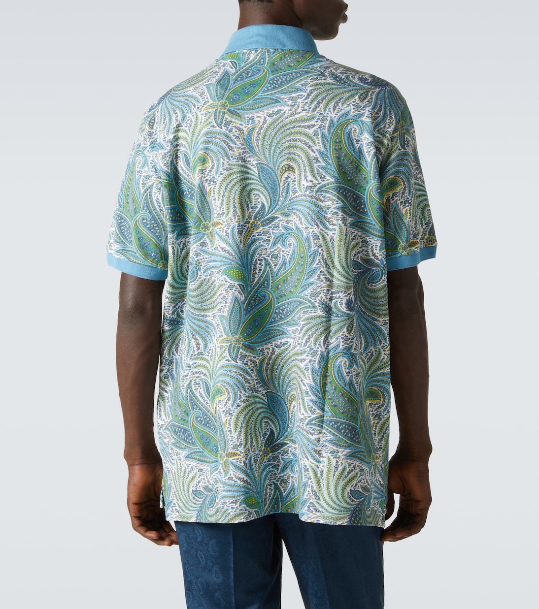 Roma paisley cotton polo shirt | Etro