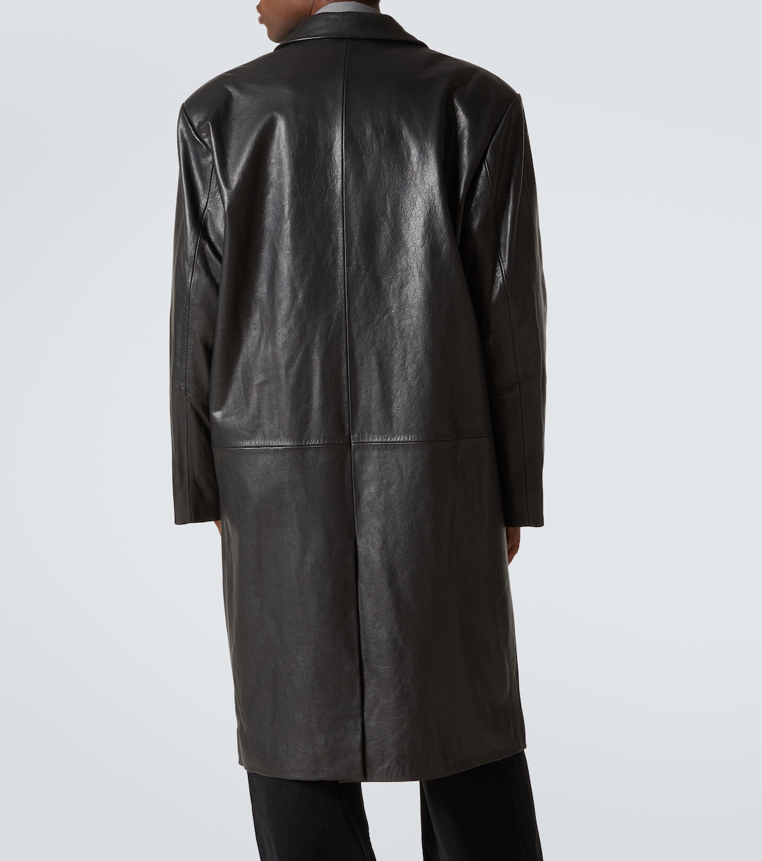 Oversize-Mantel aus Leder | Entire Studios