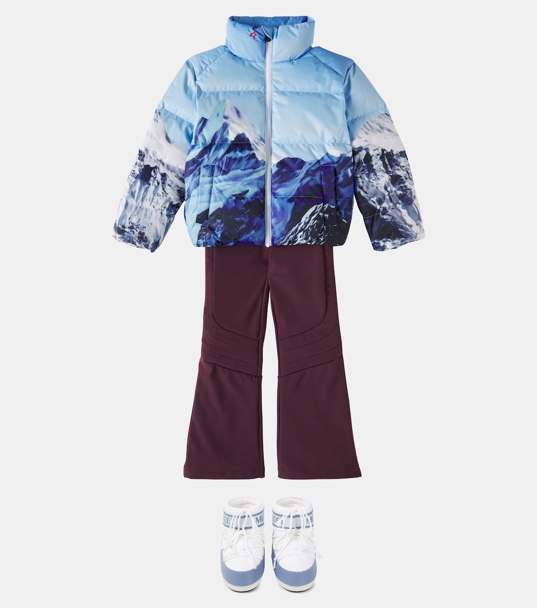 Giacca da sci Nuuk imbottita con stampa | Perfect Moment Kids