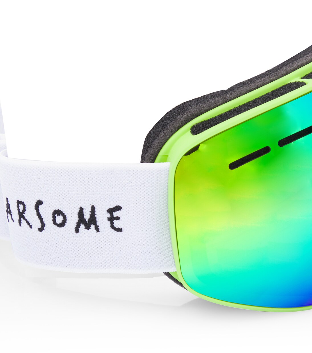 Logo ski goggles | Roarsome