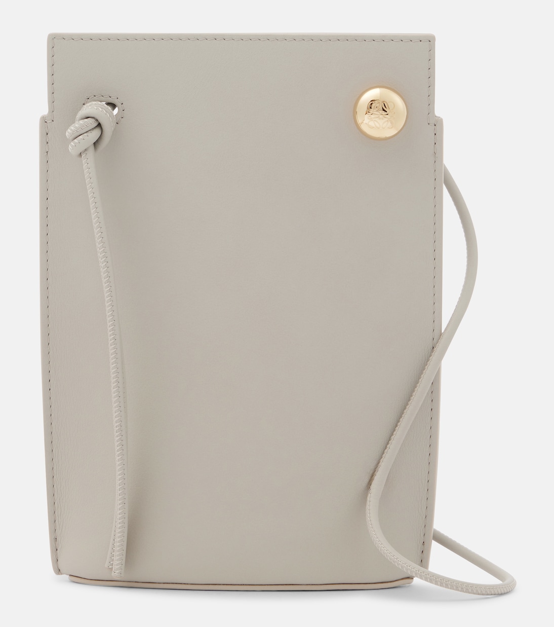 Fodera in pelle LOEWE Pebble Dice per iPhone, stile giovane e unico