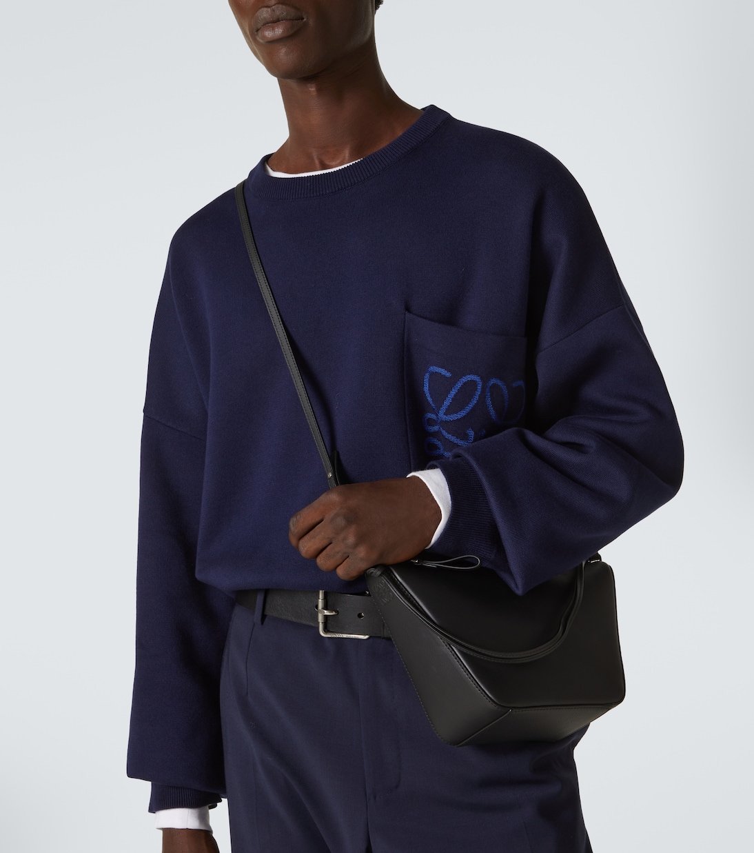 Messenger Bag Hammock Mini aus Leder | Loewe