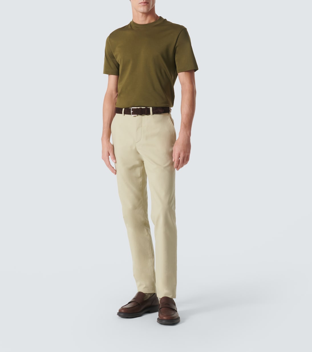 T-shirt Ray in jersey di cotone | Loro Piana