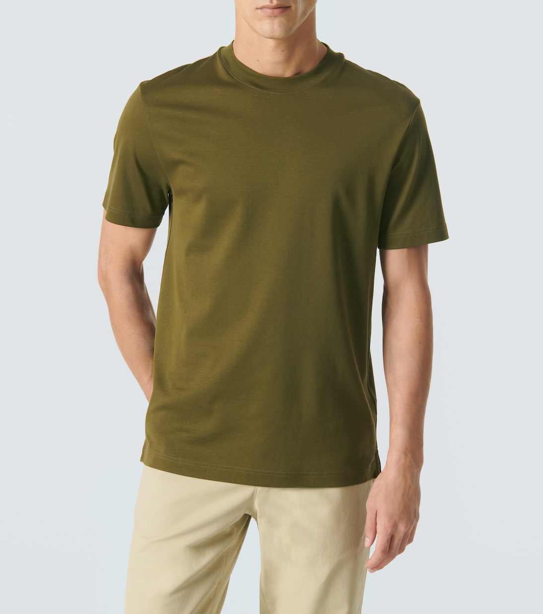 T-shirt Ray in jersey di cotone | Loro Piana