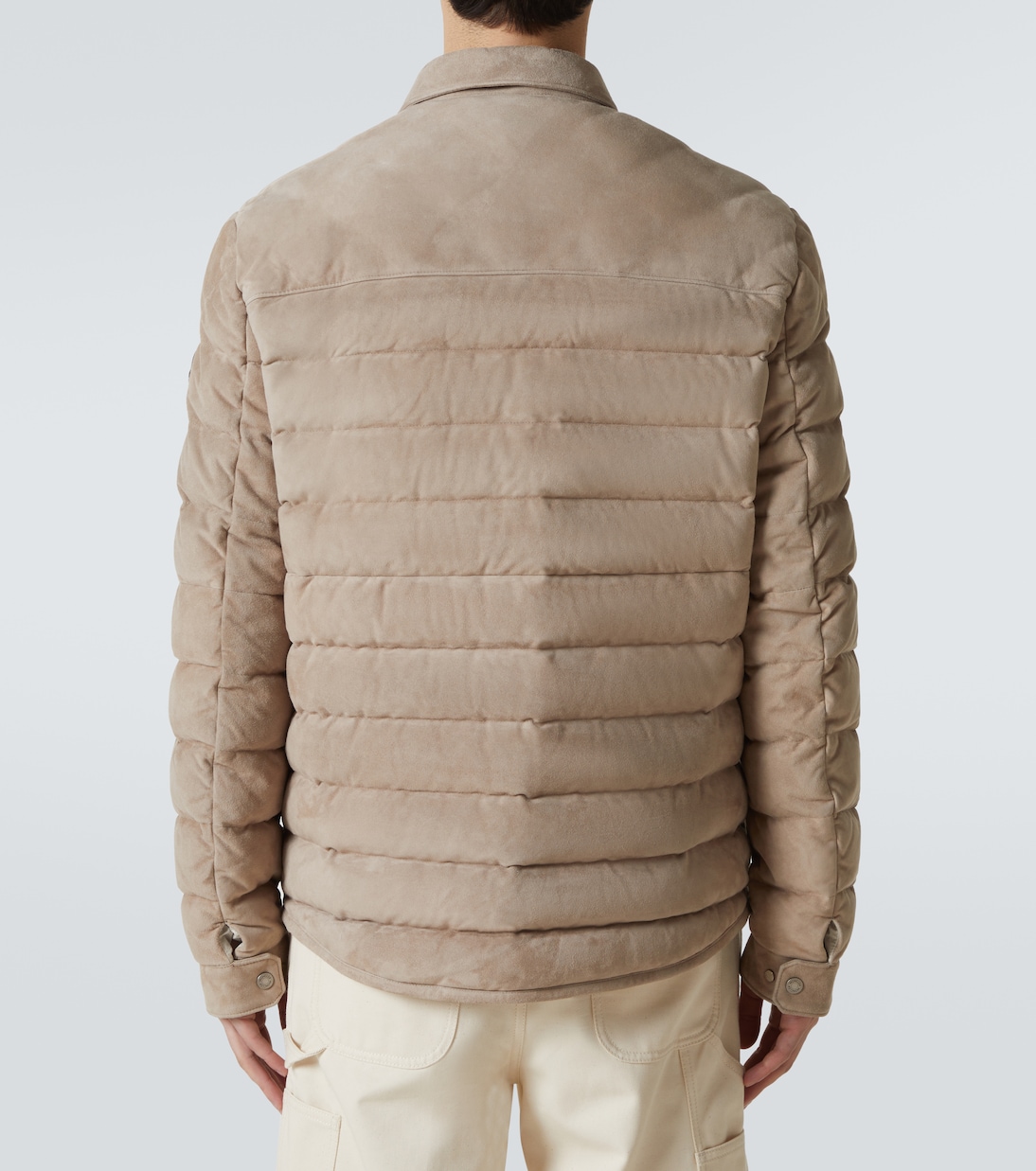 Piumino Etale in suede | Moncler