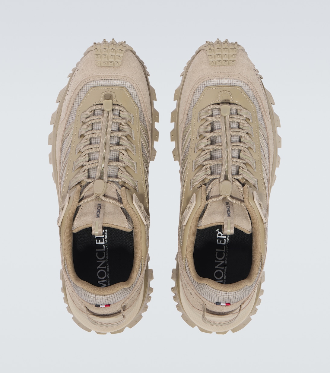Baskets Trailgrip en cuir et daim | Moncler
