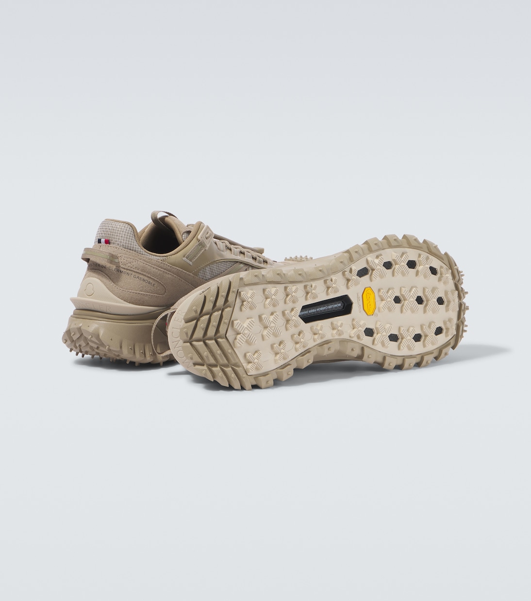 Baskets Trailgrip en cuir et daim | Moncler
