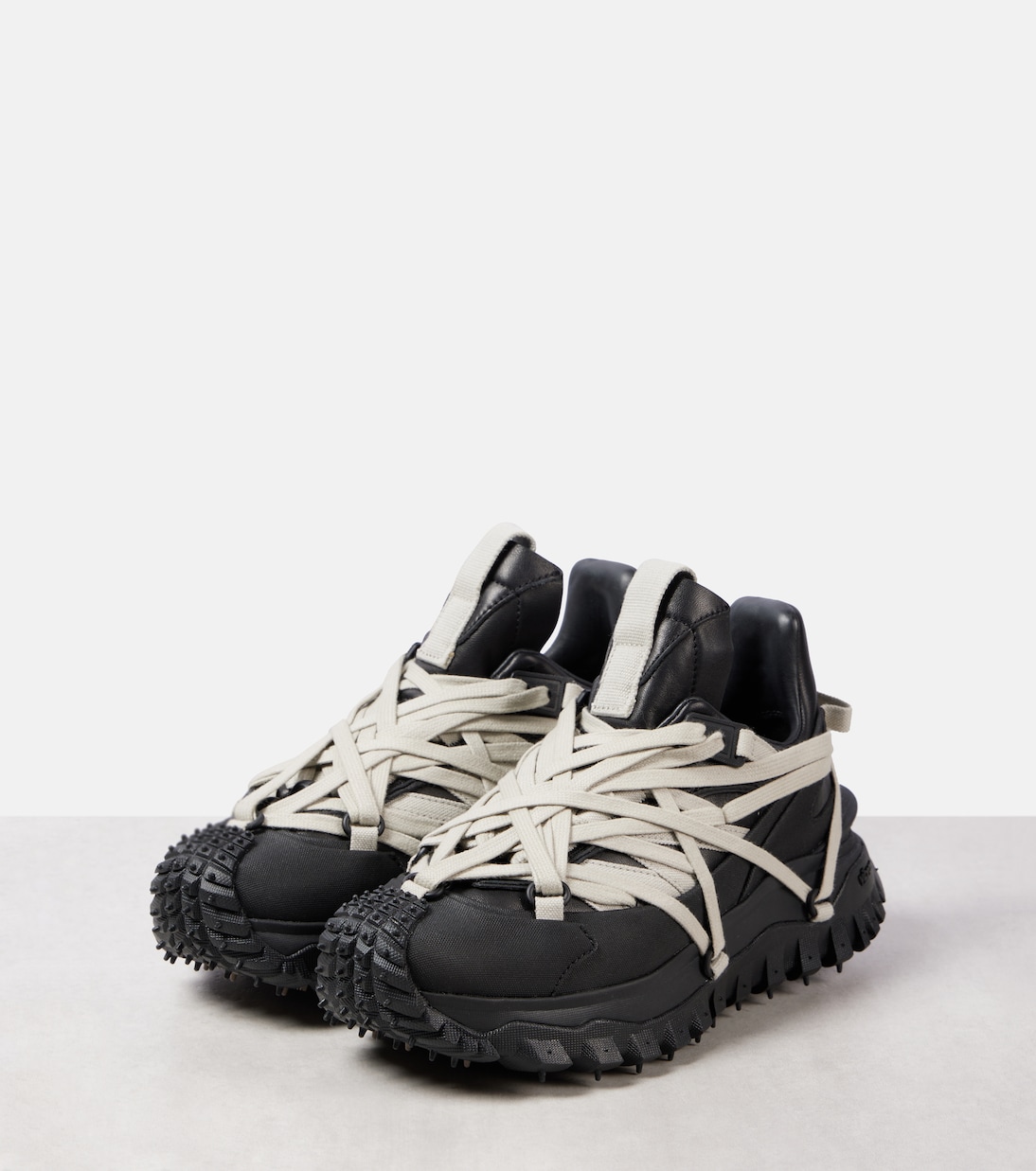 x Rick Owens – Baskets Trailgrip Megalace | Moncler Genius
