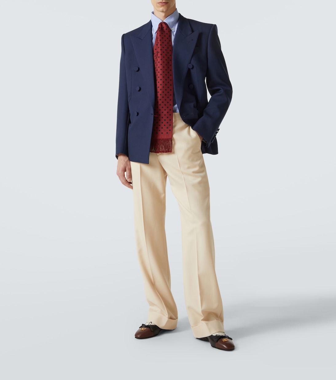 Virgin wool suit pants | Valentino