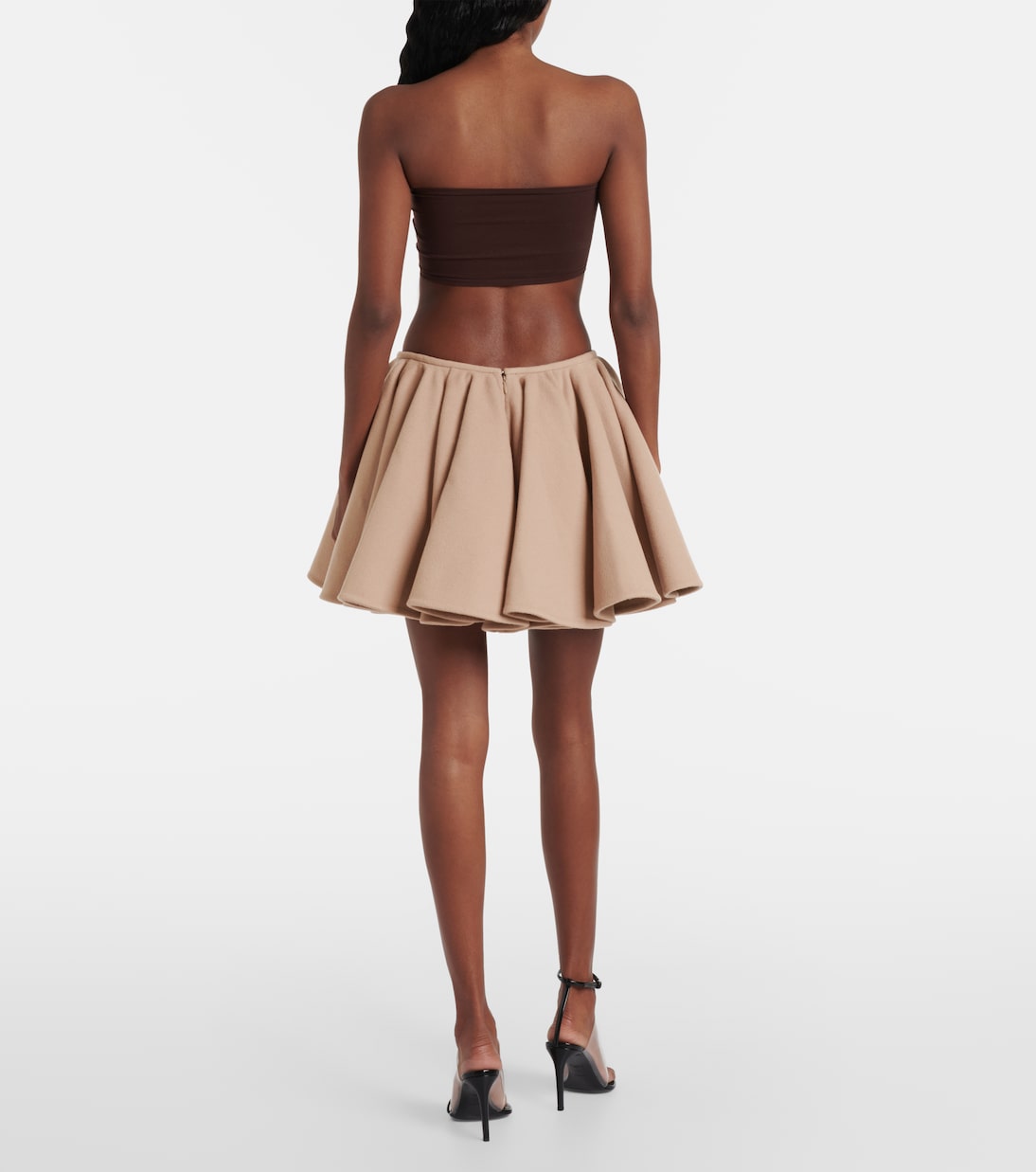 Minifalda de lana y cachemir | Alaïa