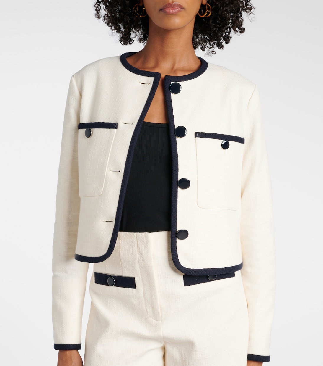 Giacca Beale in misto cotone | Veronica Beard