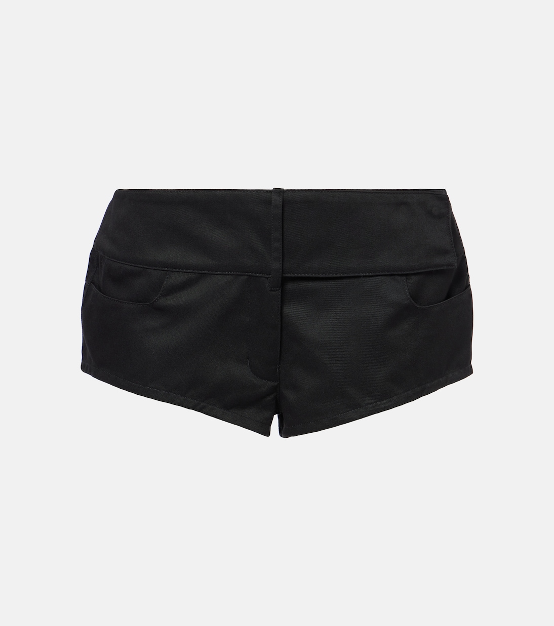 Shorts in canvas a vita bassa | Courrèges
