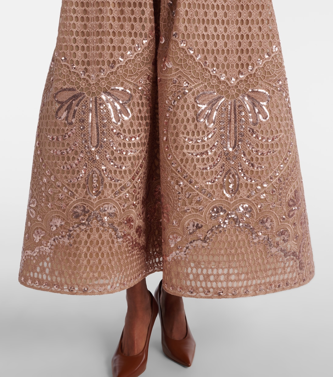 Robe longue brodée | Elie Saab