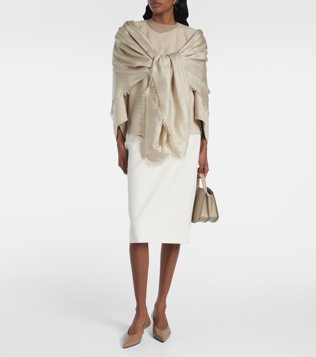 Sciarpa in seta e lana | Max Mara