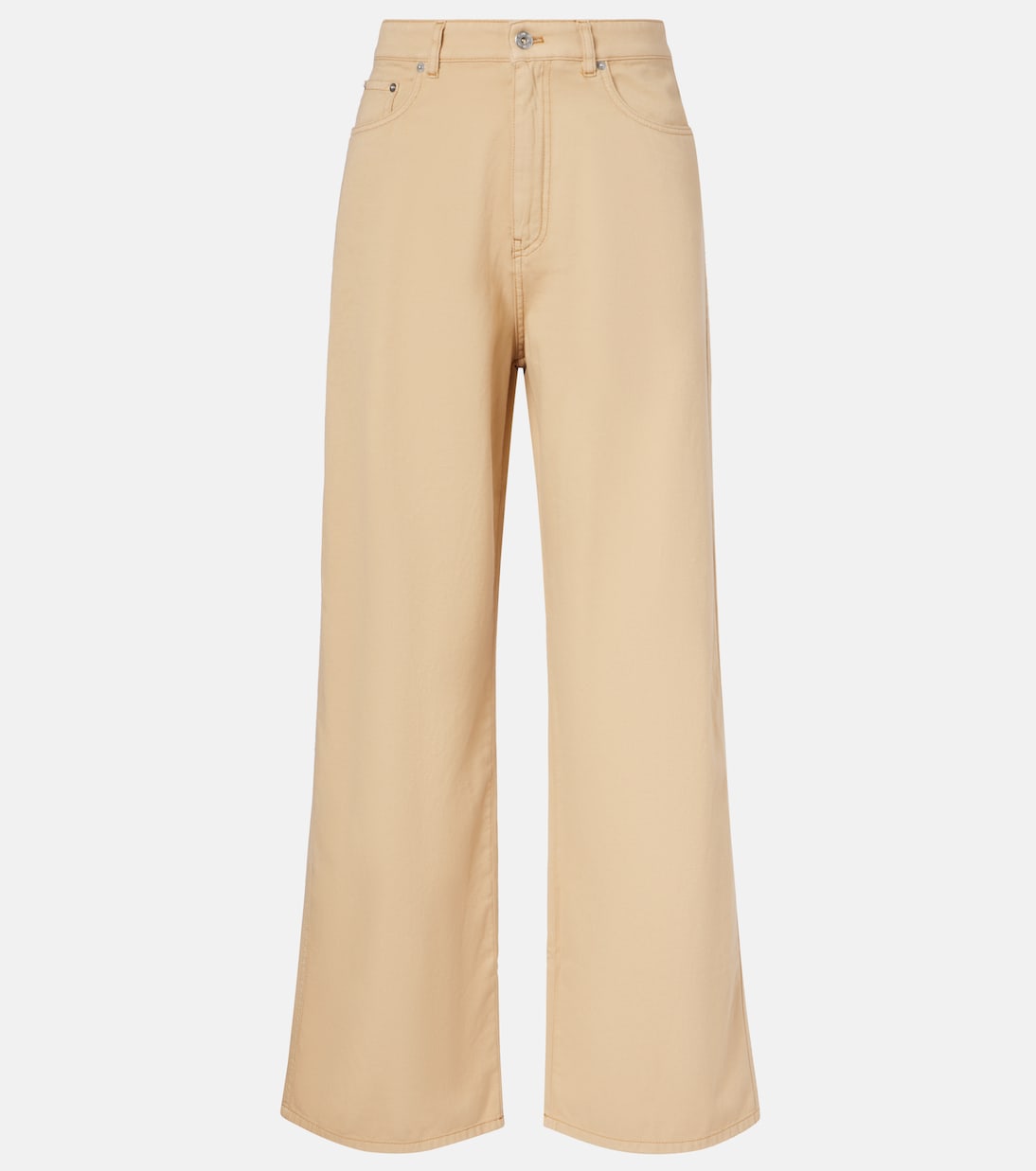 High-Rise Wide-Leg Jeans | Miu Miu