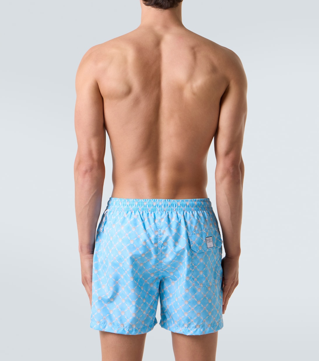 Short de bain Madeira imprimé | Fedeli