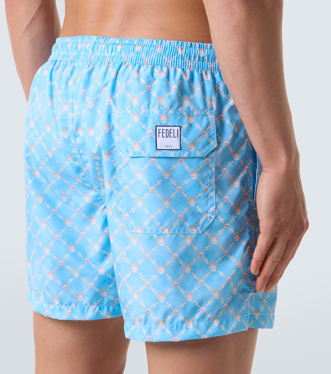 Short de bain Madeira imprimé | Fedeli