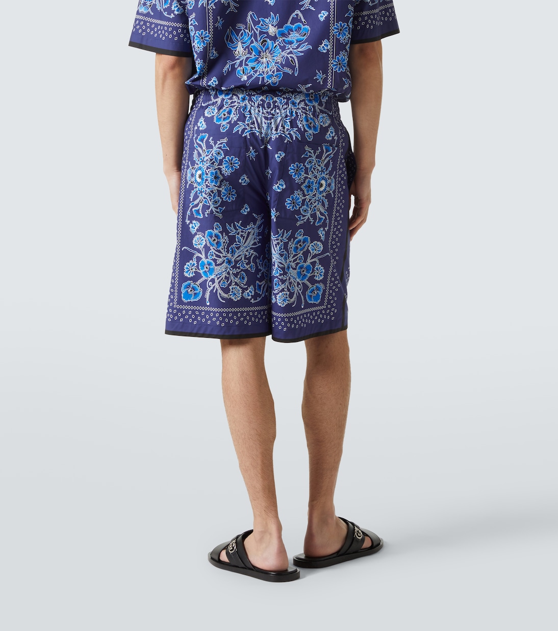 Floral cotton Bermuda shorts | Gucci